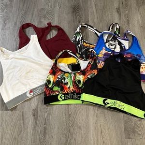 6 Ethika Bras Size Medium